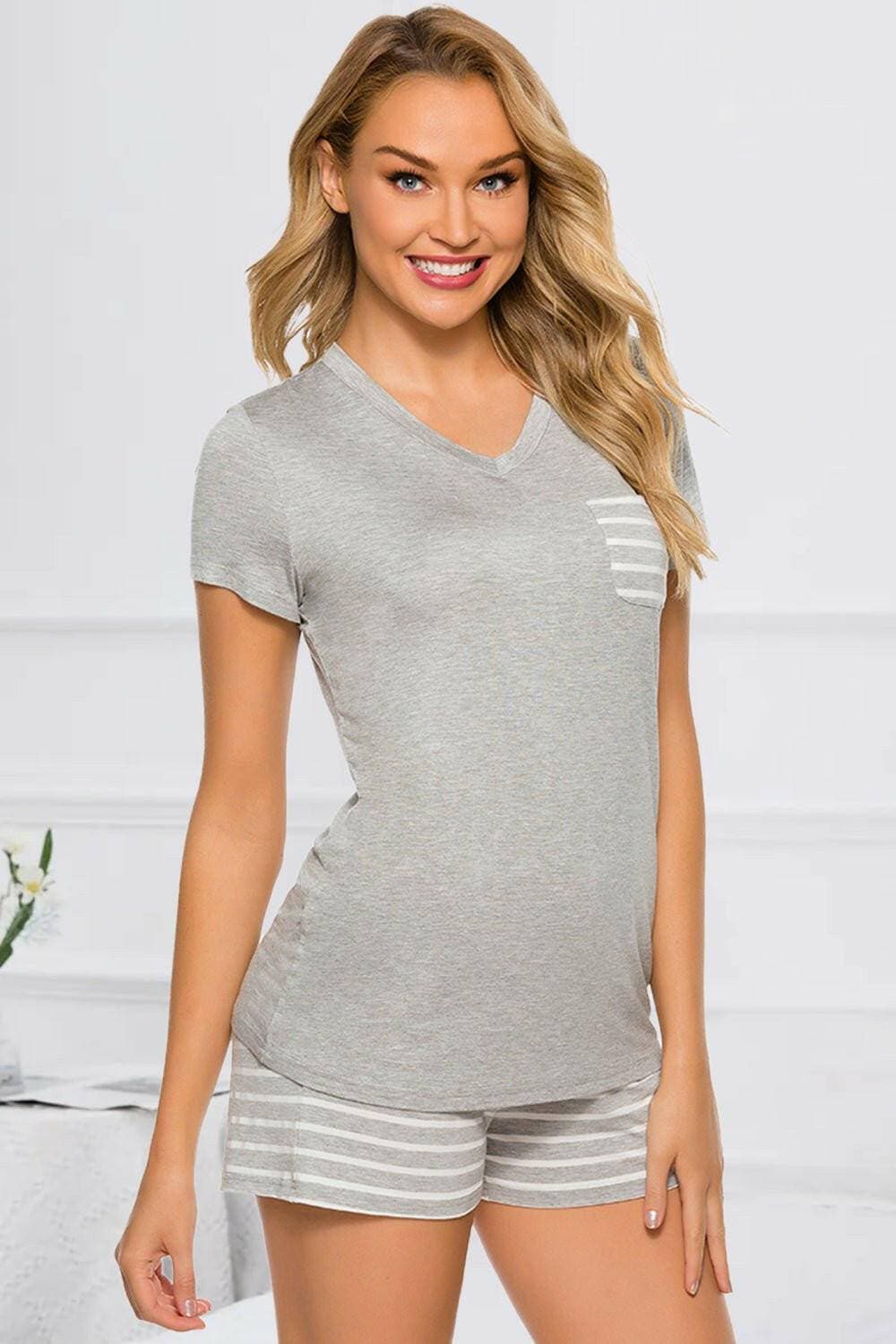 Cozy Stripe Lounge Set for Effortless ComfortUpgrade Your Loungewear Collection with Our Cozy Stripe Lounge Set
 
 
Effortless Style: Embrace versatility with the classic striped design for easy mixing and matcLove Salve Cozy Stripe Lounge Setlounge