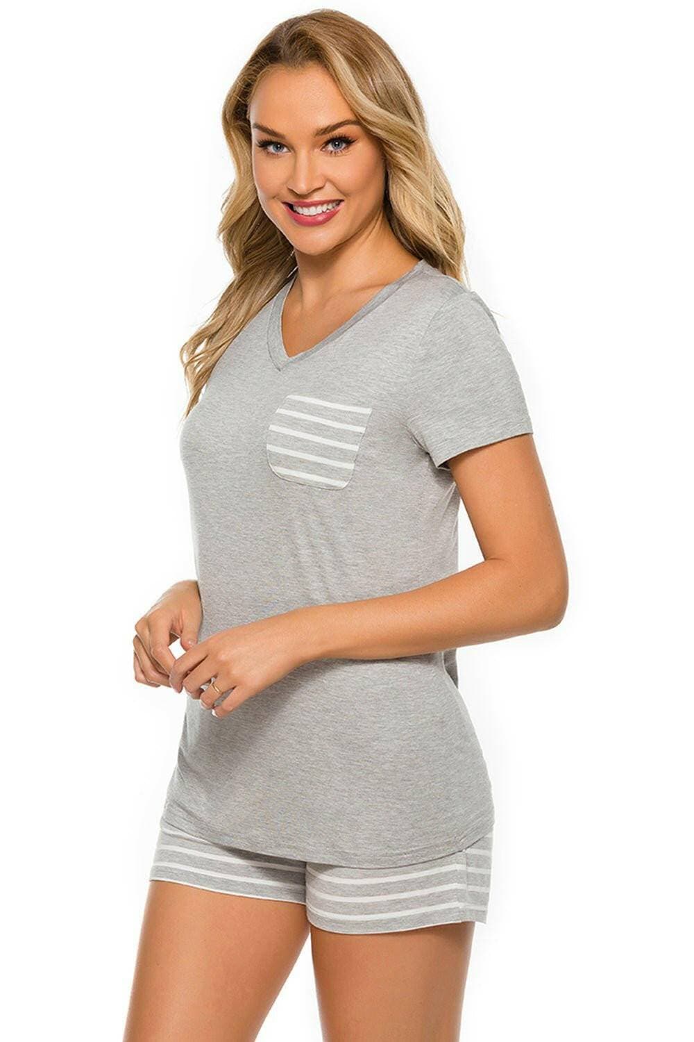 Cozy Stripe Lounge Set for Effortless ComfortUpgrade Your Loungewear Collection with Our Cozy Stripe Lounge Set
 
 
Effortless Style: Embrace versatility with the classic striped design for easy mixing and matcLove Salve Cozy Stripe Lounge Setlounge