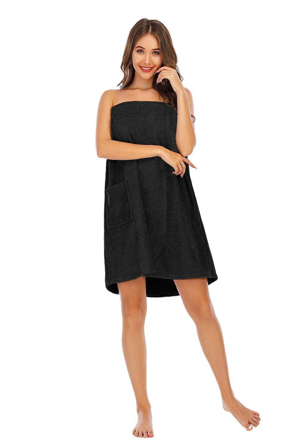 Elevate Your Lounge Experience with Sheer Strapless Robe - Pocketed CoElevate Your Lounge Experience with Sheer Strapless Robe - Pocketed Comfort
 Elevate your relaxation time to new heights with our Sheer Strapless Robe - the perfect Love Salve Sheer Strapless Robe - Pocketed Comfortlounge