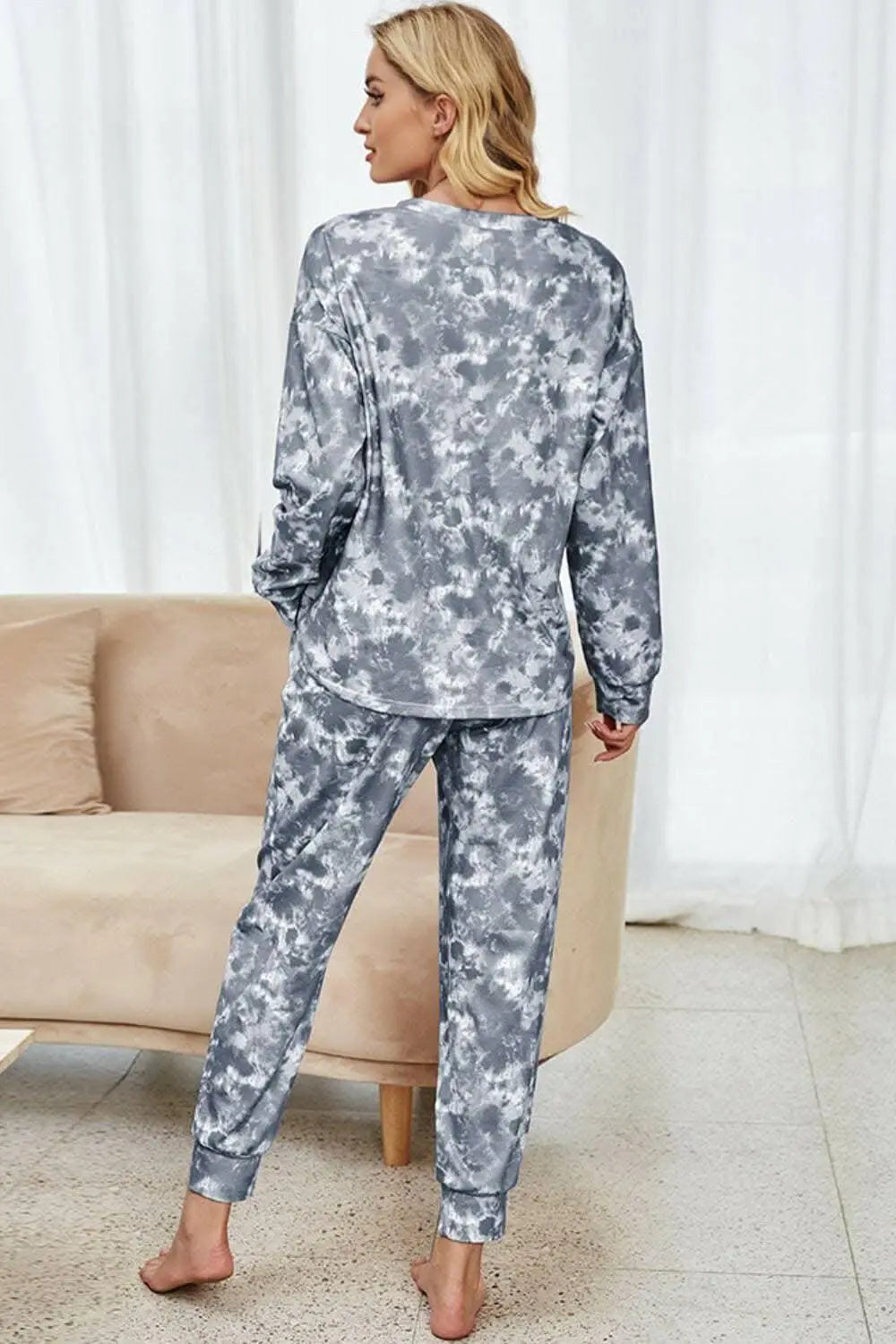 Trendy tie-dye lounge set - Love Salve 