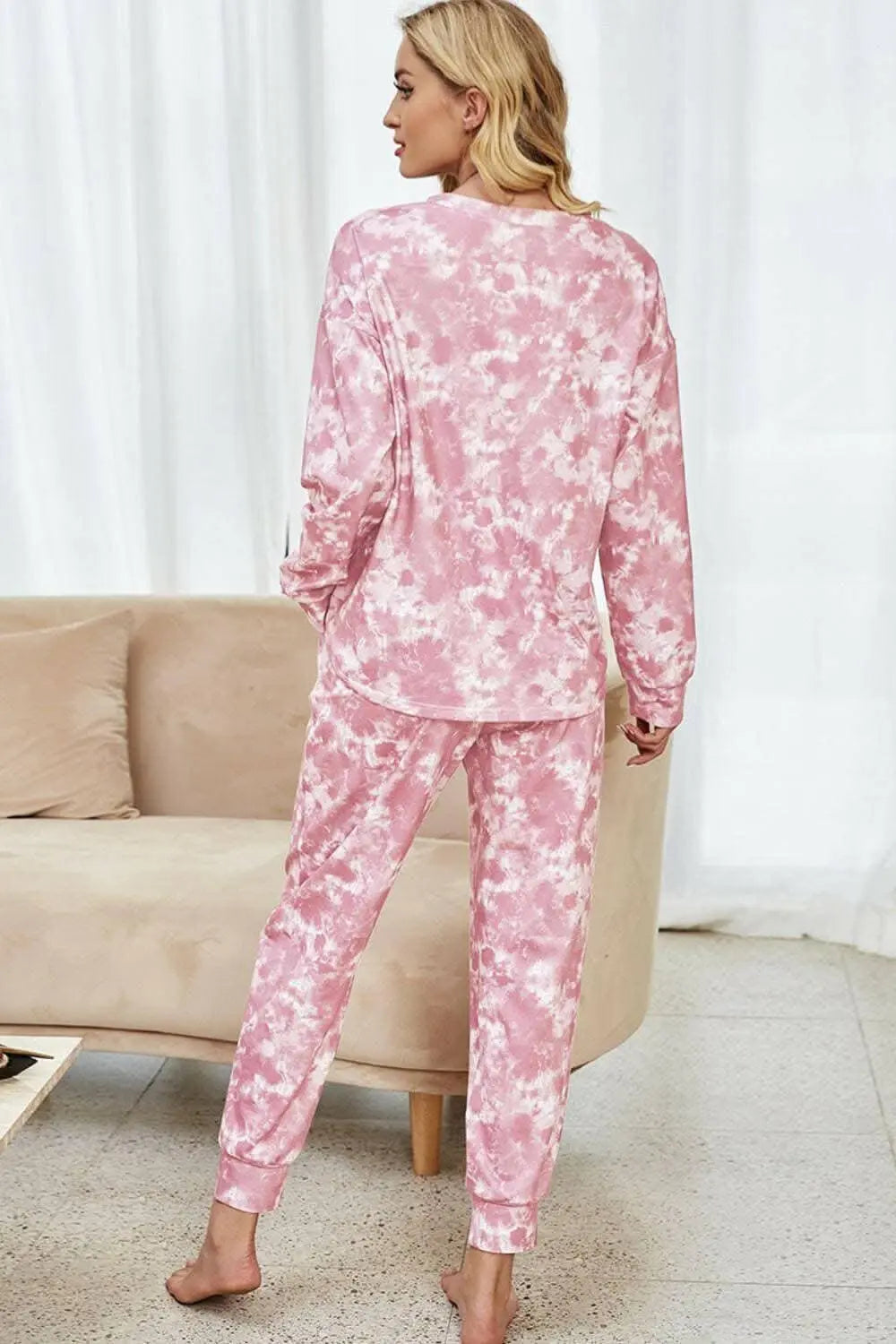 Trendy tie-dye lounge set - Love Salve 