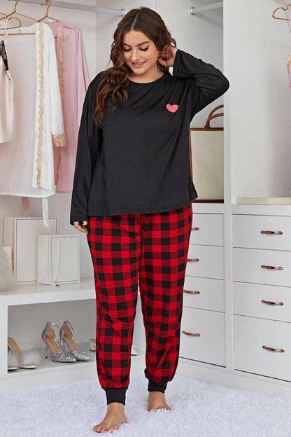 Heartfelt Comfort Plus Size Lounge Set with Joggers for WomenExperience Luxurious Comfort with our Heartfelt Comfort Plus Size Lounge Set
 
 Indulge in the perfect blend of style and coziness with our Heartfelt Comfort Plus SiLove Salve Size Lounge Setlounge