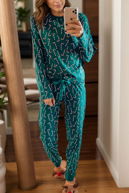 Festive Candy Cane Lounge Set - Love Salve 