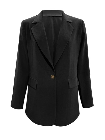 Chic long sleeve blazer - stylish layering - Love Salve 