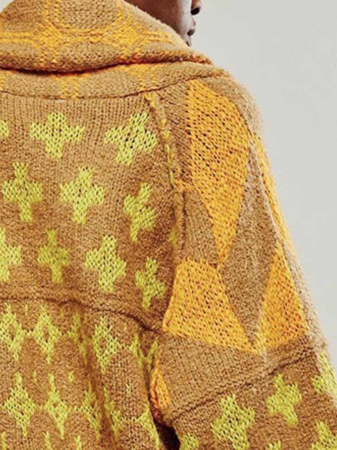 Chic long sleeve button-up cardigan - Love Salve 