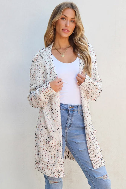 Cozy cardigan with pockets, soft blend - Love Salve 