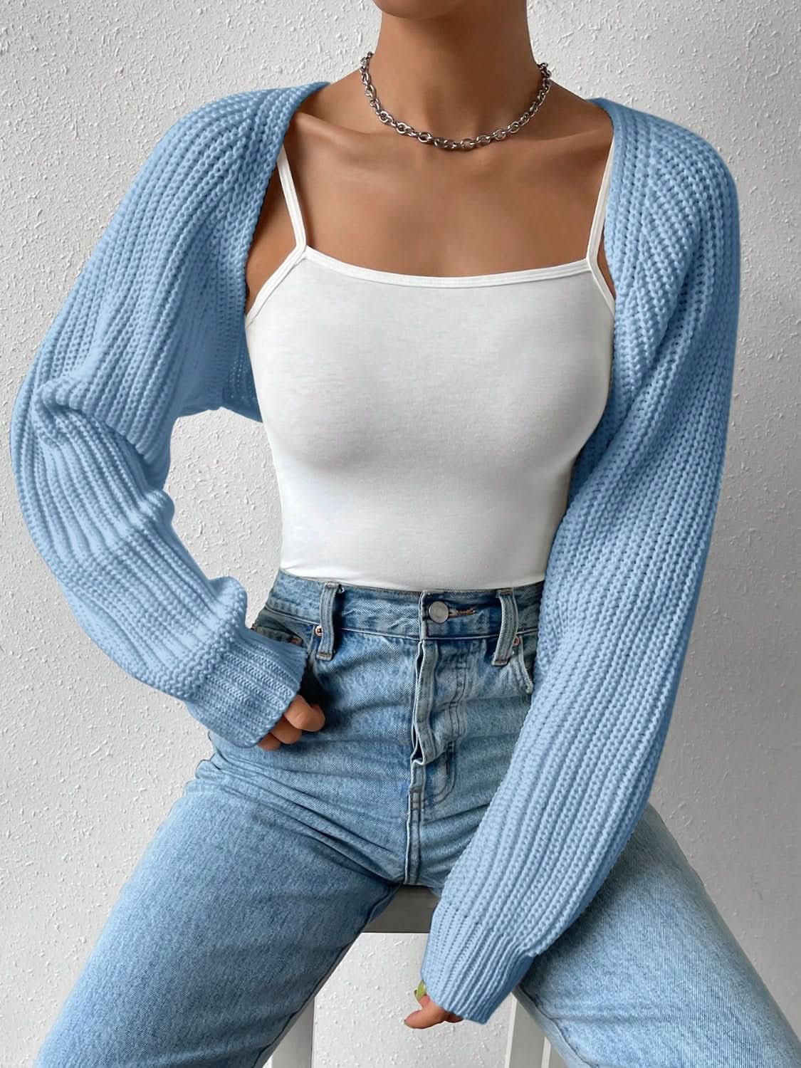 Chic Honey Open Front Cardigan - Love Salve 