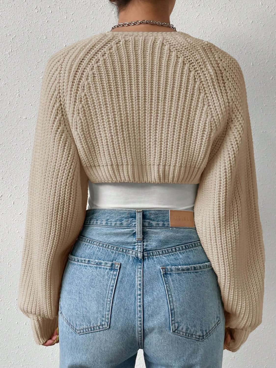 Chic Honey Open Front Cardigan - Love Salve 