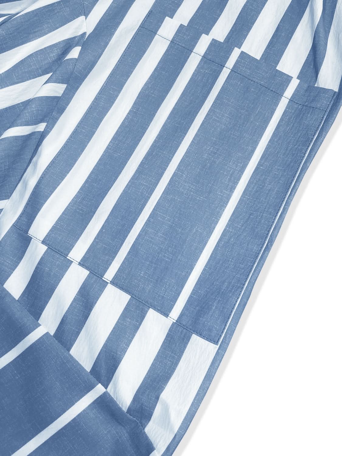 Chic striped wide-leg pants 