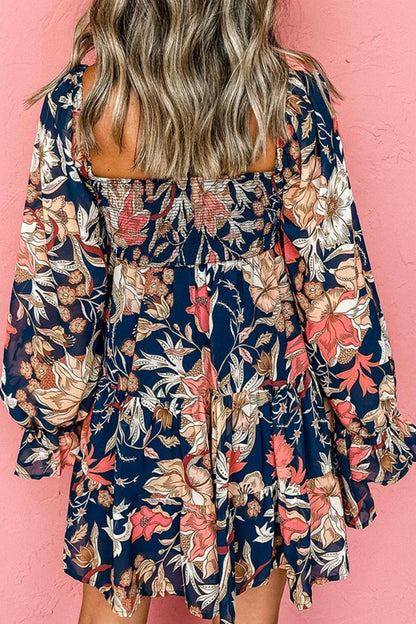 Smocked Print Long Sleeve Plus Size DressSmocked Print Long Sleeve Plus Size Dress
 Step up your fashion game and embrace elegance with our Smocked Print Long Sleeve Plus Size Dress. This stunning dress is Love Salve Smocked Print Long Sleeveplus