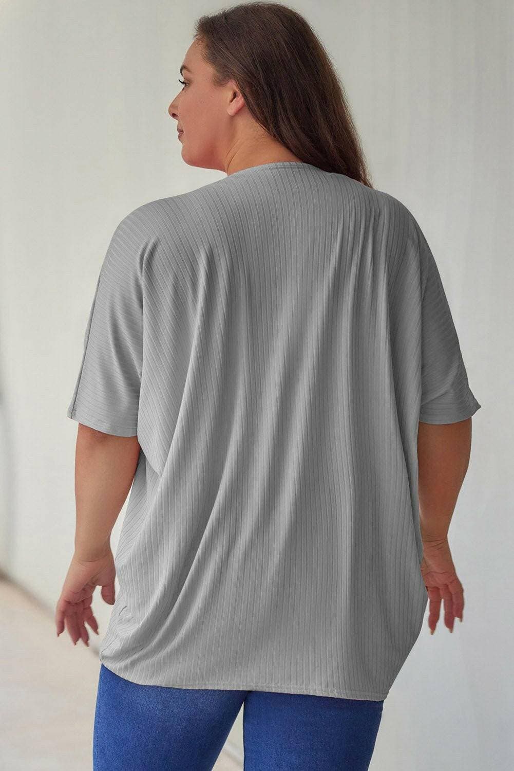 Ribbed Cocoon Plus Size Sheer Cover-UpUpgrade Your Poolside Glam with the Ribbed Cocoon Plus Size Sheer Cover-Up
 
 
Style: Elevate your beach look with this chic and versatile cover-up.
 
Sheer: The perLove Salve Size Sheer Cover-plus