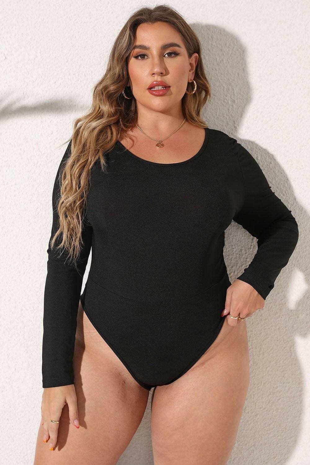 Curve Comfort Long Sleeve BodysuitStay Stylish and Cozy with the Curve Comfort Long Sleeve Bodysuit
 Indulge in comfort and style with our Curve Comfort Long Sleeve Bodysuit. Crafted for both fashionLove Salve Curve Comfort Long Sleeve Bodysuitplus