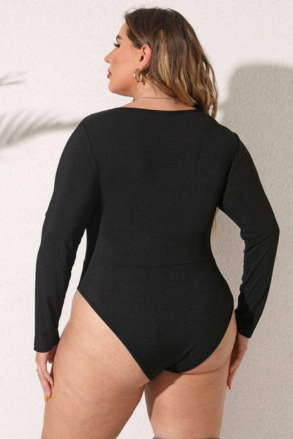 Curve Comfort Long Sleeve BodysuitStay Stylish and Cozy with the Curve Comfort Long Sleeve Bodysuit
 Indulge in comfort and style with our Curve Comfort Long Sleeve Bodysuit. Crafted for both fashionLove Salve Curve Comfort Long Sleeve Bodysuitplus