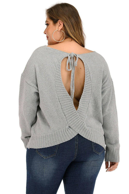 Cozy V-Neck Oversized SweaterExperience Ultimate Comfort in Our Cozy V-Neck Oversized Sweater
 
 
Stay Stylish: This sweater offers a basic yet trendy style that you can effortlessly mix and matLove Salve -Neck Oversized Sweaterplus