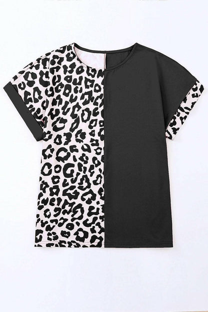 Leopard Print Oversized T-Shirt for Curvy WomenUpgrade Your Casual Look with our Leopard Print Oversized T-Shirt!
 
 
Basic Style: This trendy t-shirt features a stylish leopard print design that adds a touch of Love Salve Leopard Print Oversizedplus