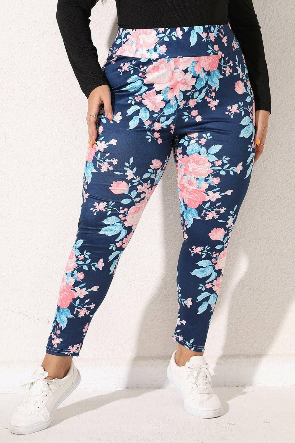 Floral Print Leggings for Curvy WomenUpgrade Your Style with Floral Print Leggings for Curvy Women
 
 
Stylish Design: Stand out in a crowd with the intricate floral print that adds a touch of elegance Love Salve Floral Print LeggingsActivewear