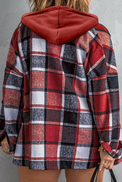 Plaid Hooded Jacket for Curvy FashionistasPlaid Hooded Jacket for Curvy Fashionistas
 
 
Embrace Your Curves: Designed to fit and flatter curvy fashionistas effortlessly.
 
Chic Plaid Design: Elevate your stLove Salve Plaid Hooded Jacketplus