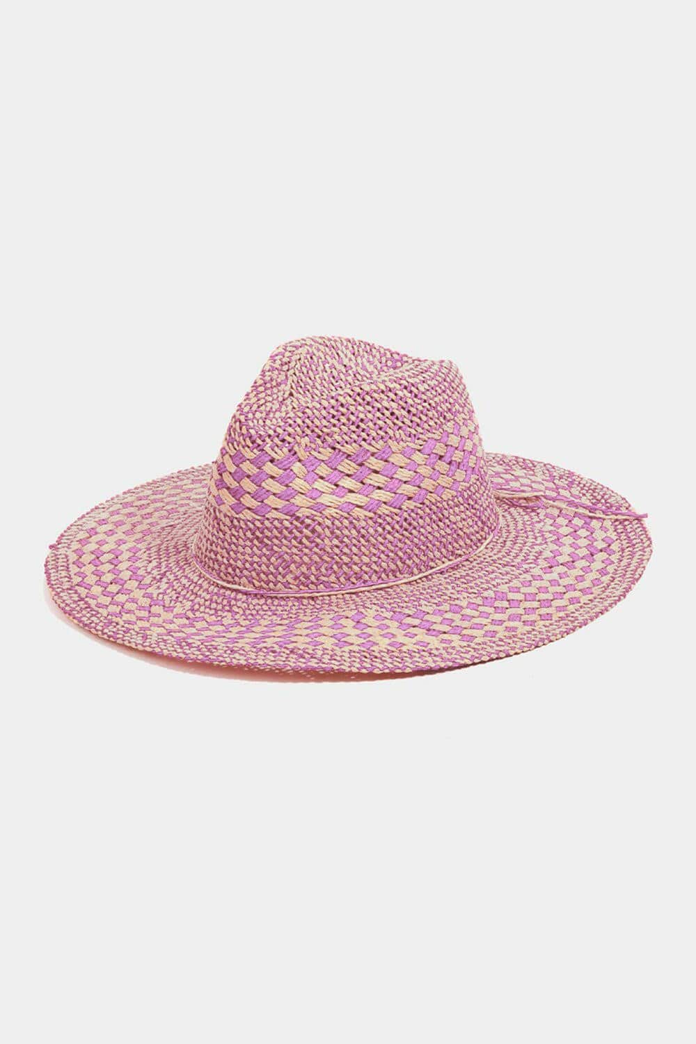 Checkered Sun Hat with Wide Brim - Stylish Sun Protection for Outdoor Stay Stylish and Protected Under the Sun
 Charming Checkered Pattern: Elevate your outdoor look with this sophisticated checkered sun hat that adds a touch of eleganLove Salve Wide Brim - Stylish Sun Protection