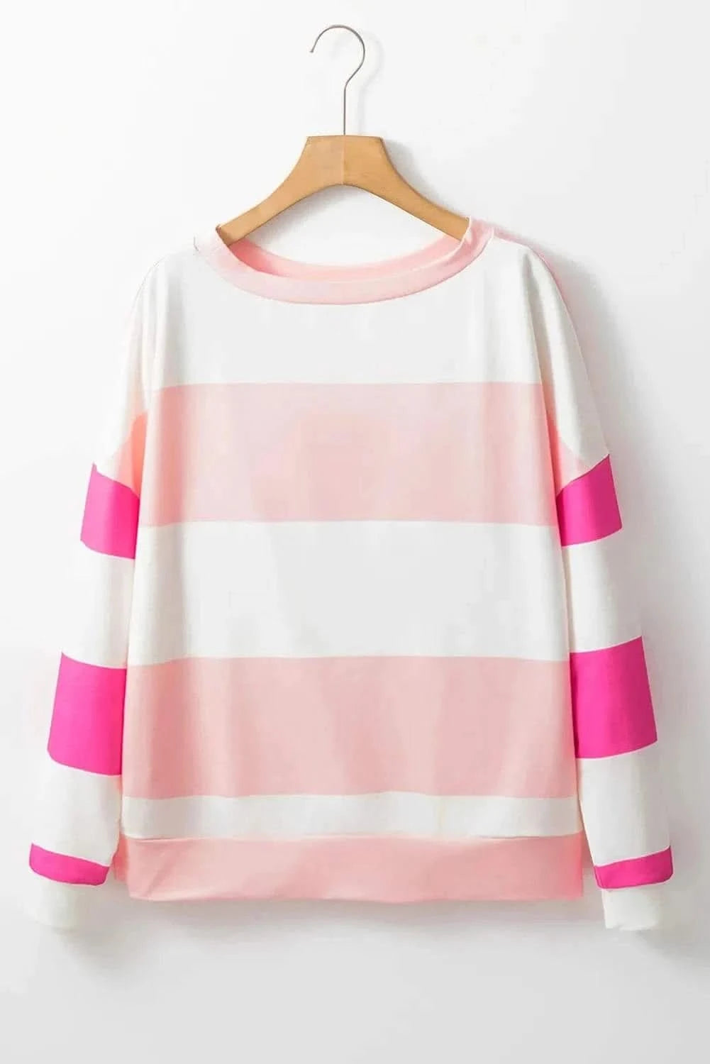 Colorful block long sleeve tee - Love Salve 