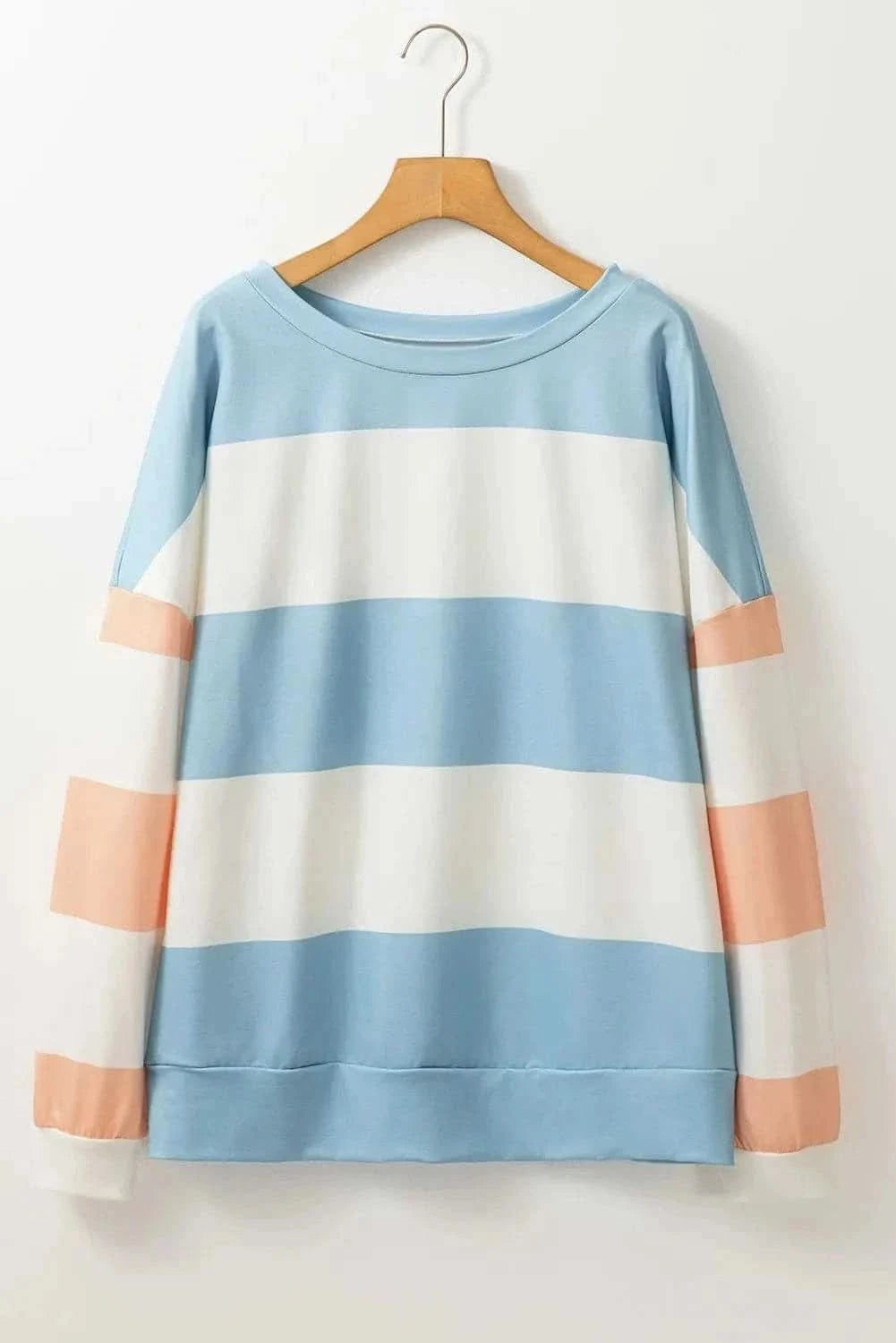 Colorful block long sleeve tee - Love Salve 