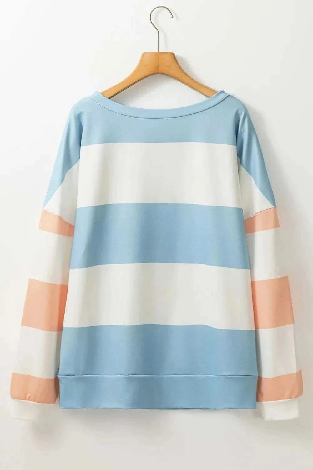 Colorful block long sleeve tee - Love Salve 
