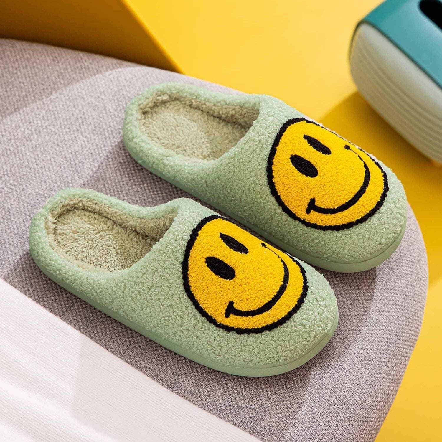 Melody Smiley Face SlippersMelody Smiley Face Slippers
 Indulge in luxurious comfort and spread joy with our Melody Smiley Face Slippers. Elevate your lounging experience with these plush slipLove Salve Melody Smiley Face SlippersShoes