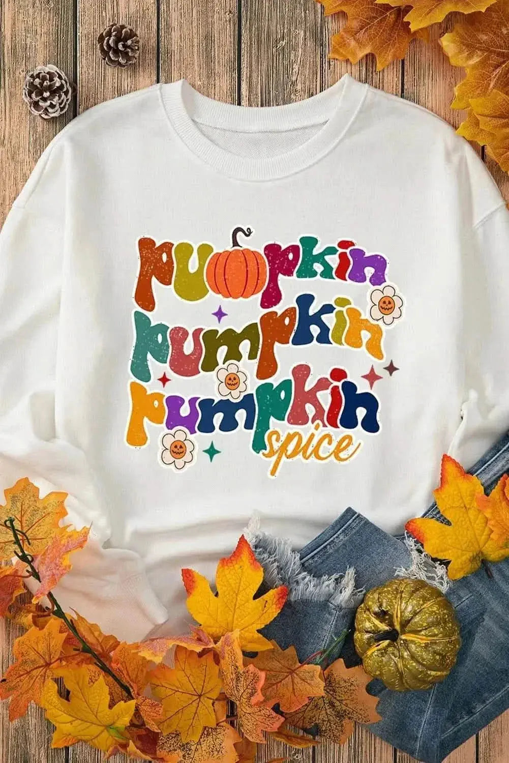 Stylish Letter Print Sweatshirt - Love Salve 