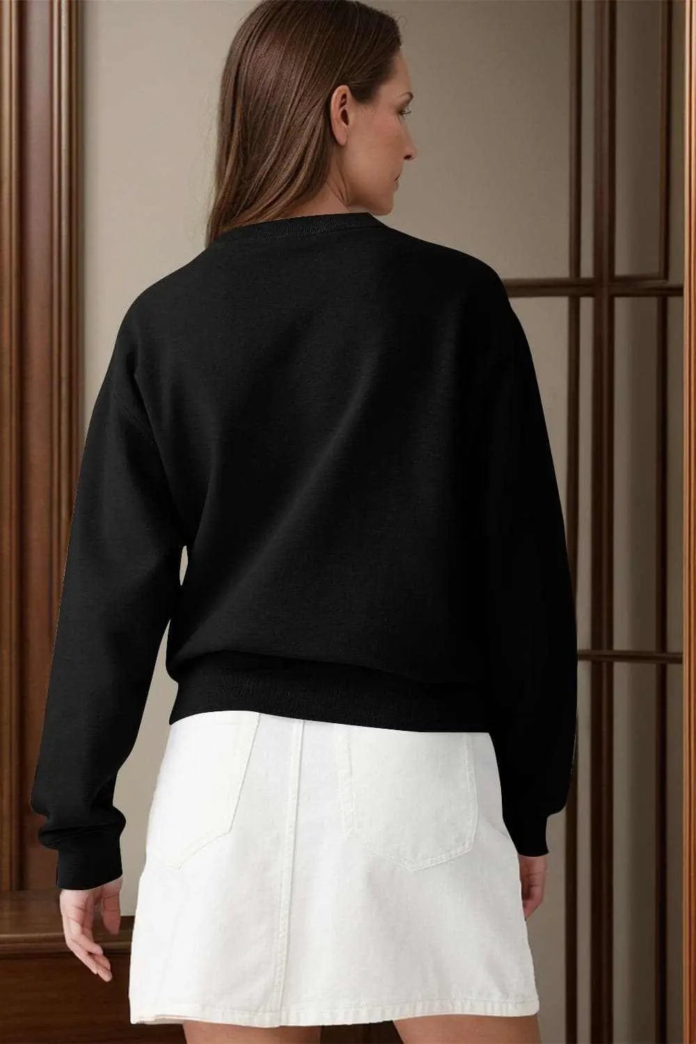 Cozy essentials long sleeve sweatshirt - Love Salve 