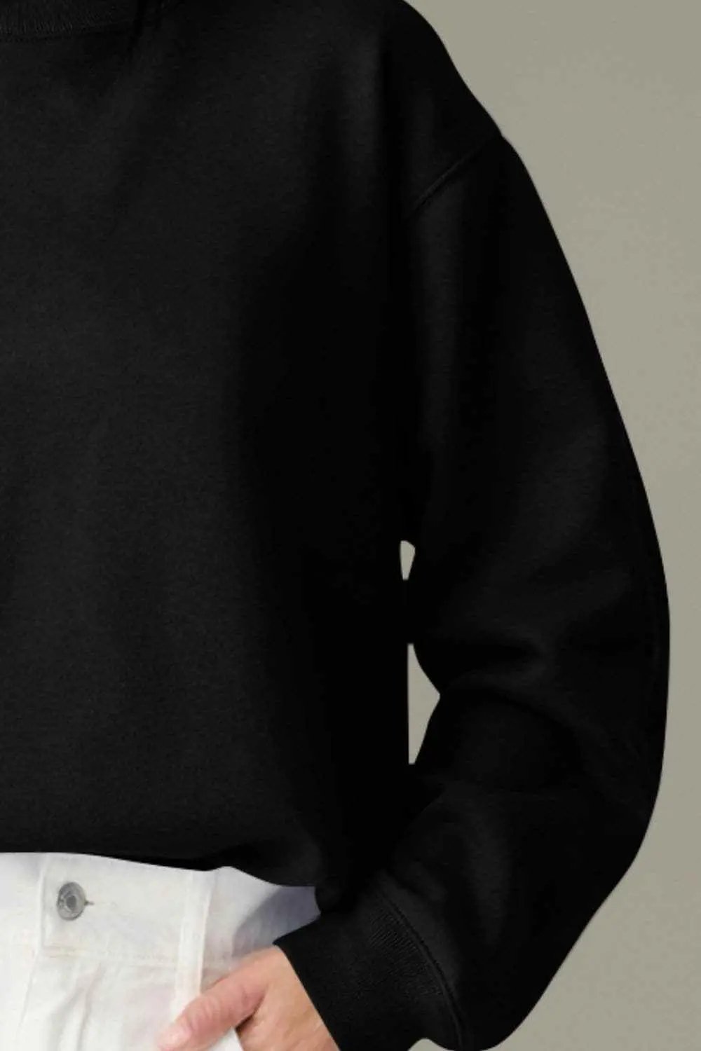 Cozy essentials long sleeve sweatshirt - Love Salve 