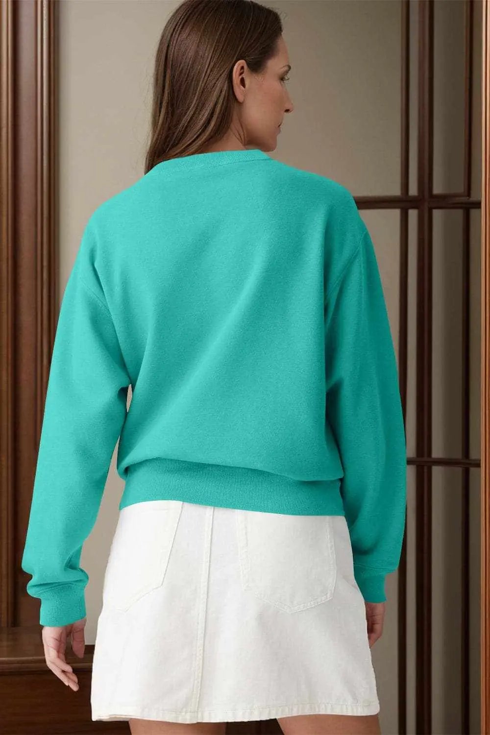 Cozy essentials long sleeve sweatshirt - Love Salve 