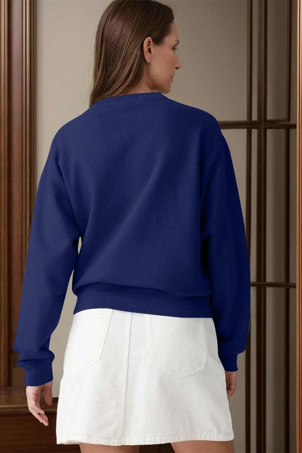 Cozy essentials long sleeve sweatshirt - Love Salve 