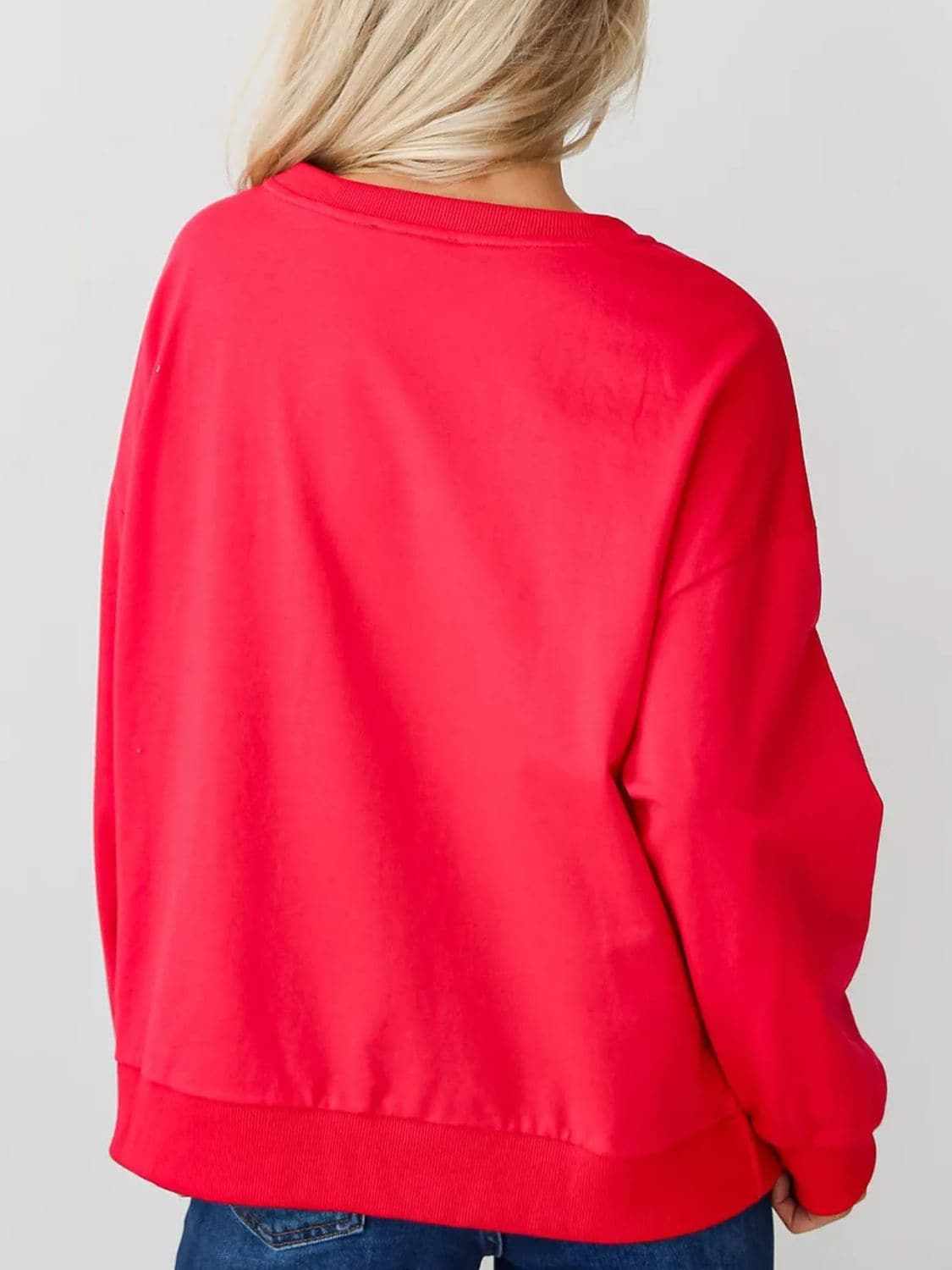 Letter print long sleeve tee - Love Salve 