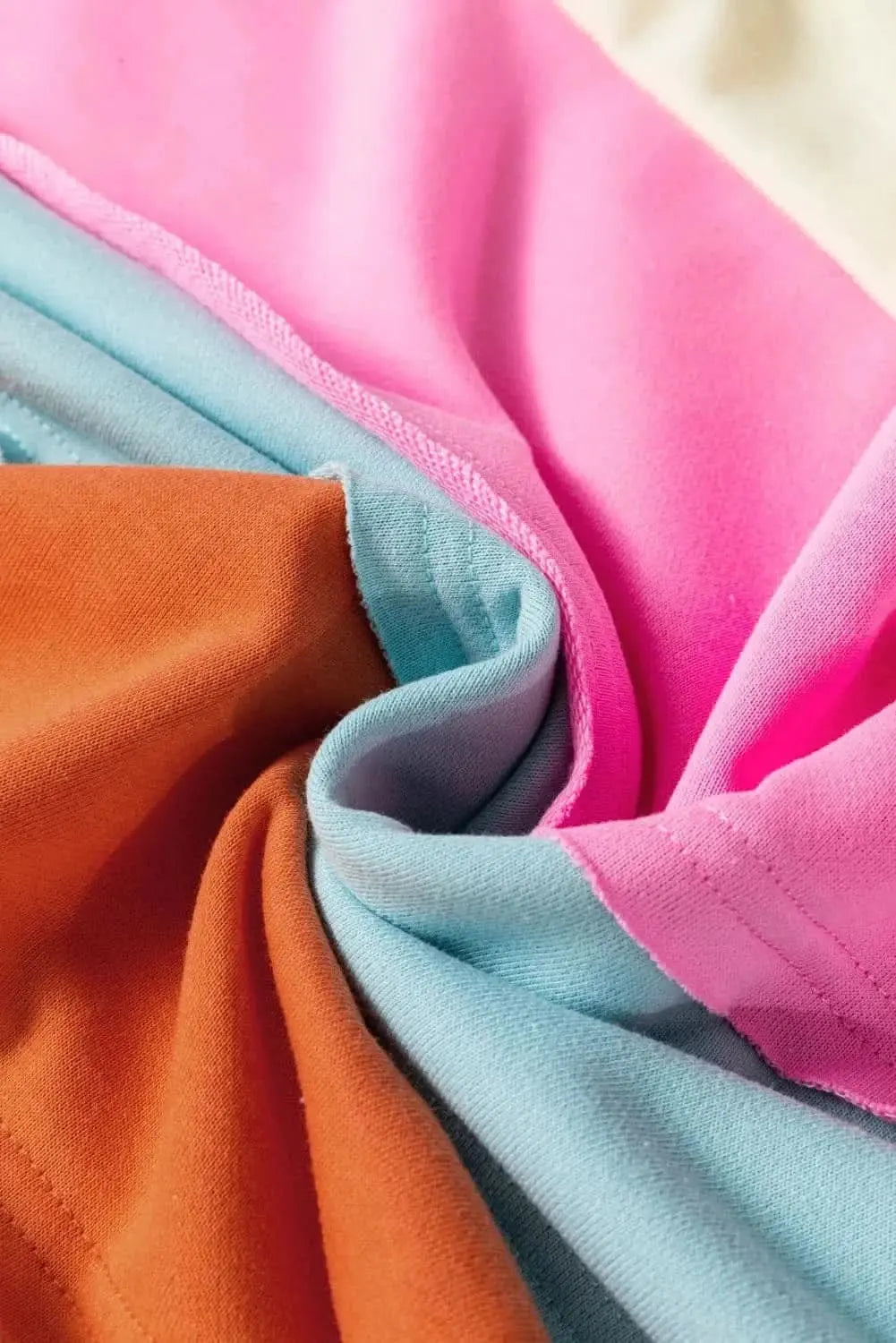 Chic Color Block Pullover Top - Love Salve 