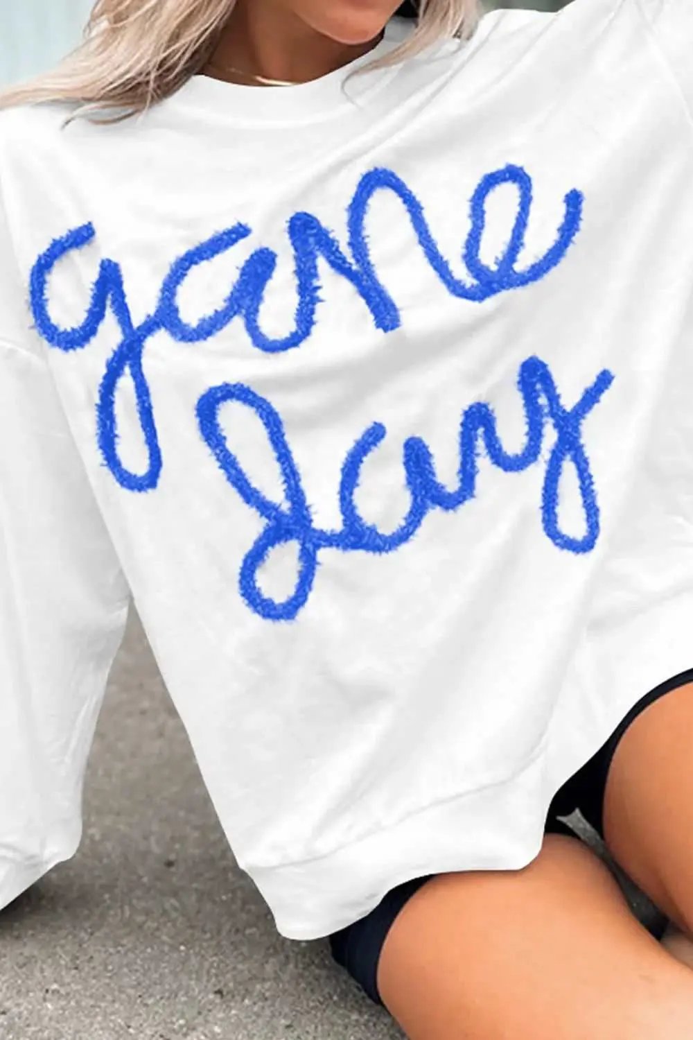 Cozy long sleeve pullover top - Love Salve 