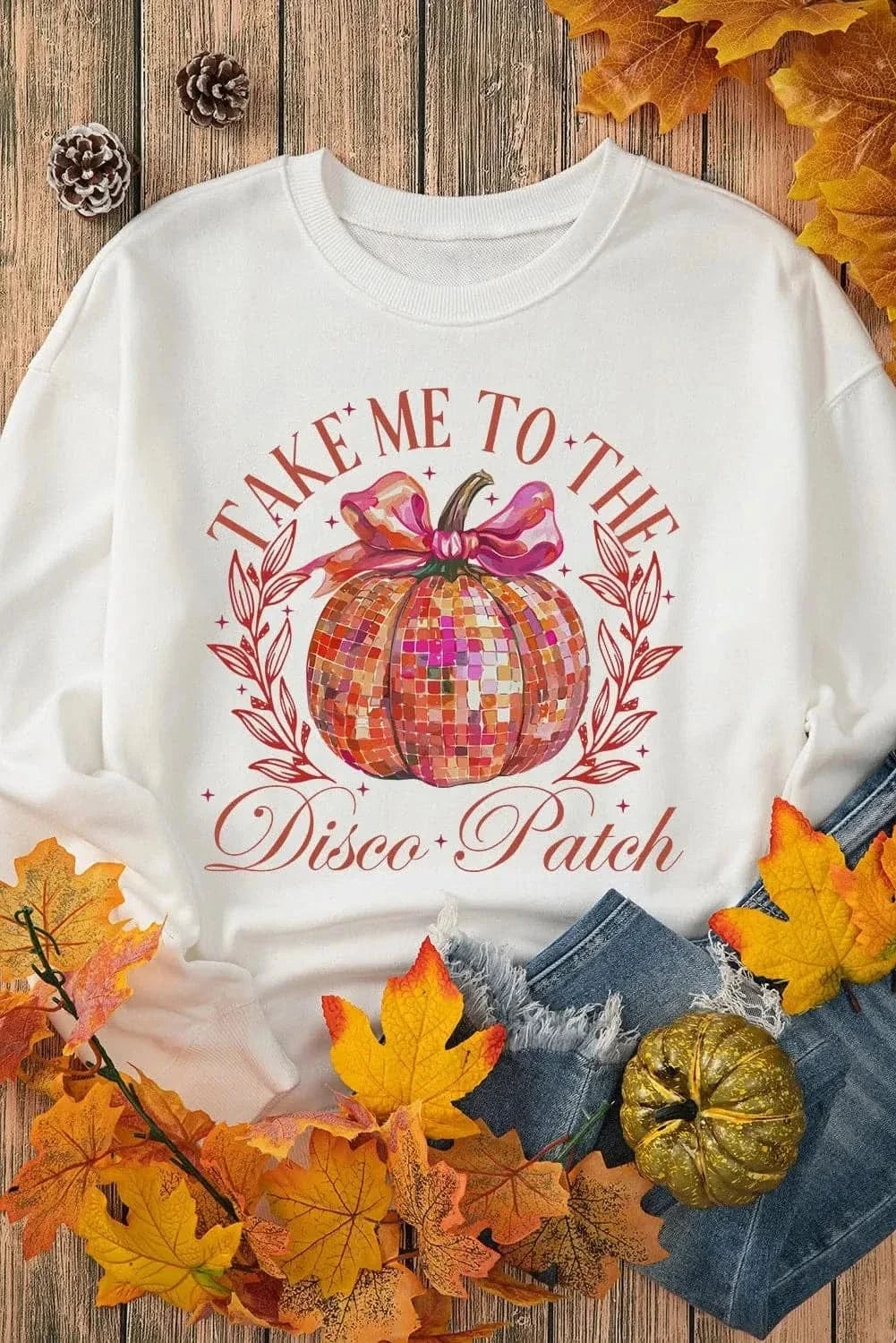 Chic long sleeve crewneck sweatshirt - Love Salve 