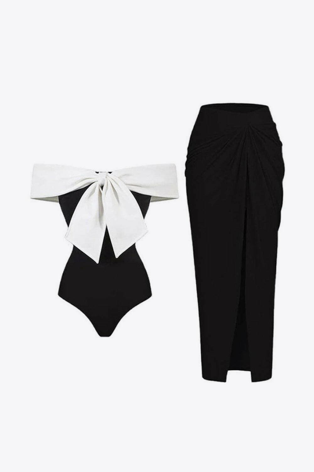 Stylish Bow Accent Bikini Set with SkirtStylish Bow Accent Bikini Set with Skirt
 Elevate your beach style with our chic Stylish Bow Accent Bikini Set with Skirt that is designed to make you stand out effoLove Salve Stylish Bow Accent Bikini Setswimwear