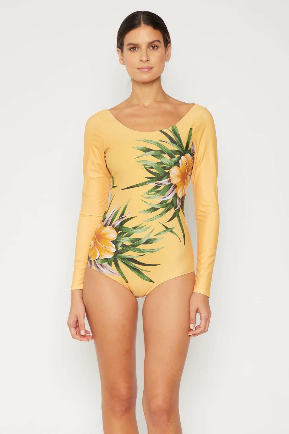 Sun-Kissed Blooms Longsleeve Sun-Blocking SwimsuitUnveil Your Summer Style with the Sun-Kissed Blooms Longsleeve Sun-Blocking Swimsuit
 Step into a world of vibrant elegance with our Sun-Kissed Blooms Longsleeve SunLove Salve Sun-Kissed Blooms Longsleeve Sun-Blocking Swimsuitswimwear