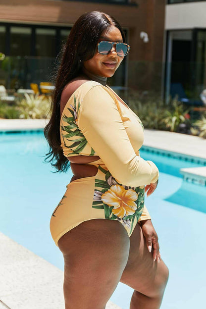 Sun-Kissed Blooms Longsleeve Sun-Blocking SwimsuitUnveil Your Summer Style with the Sun-Kissed Blooms Longsleeve Sun-Blocking Swimsuit
 Step into a world of vibrant elegance with our Sun-Kissed Blooms Longsleeve SunLove Salve Sun-Kissed Blooms Longsleeve Sun-Blocking Swimsuitswimwear