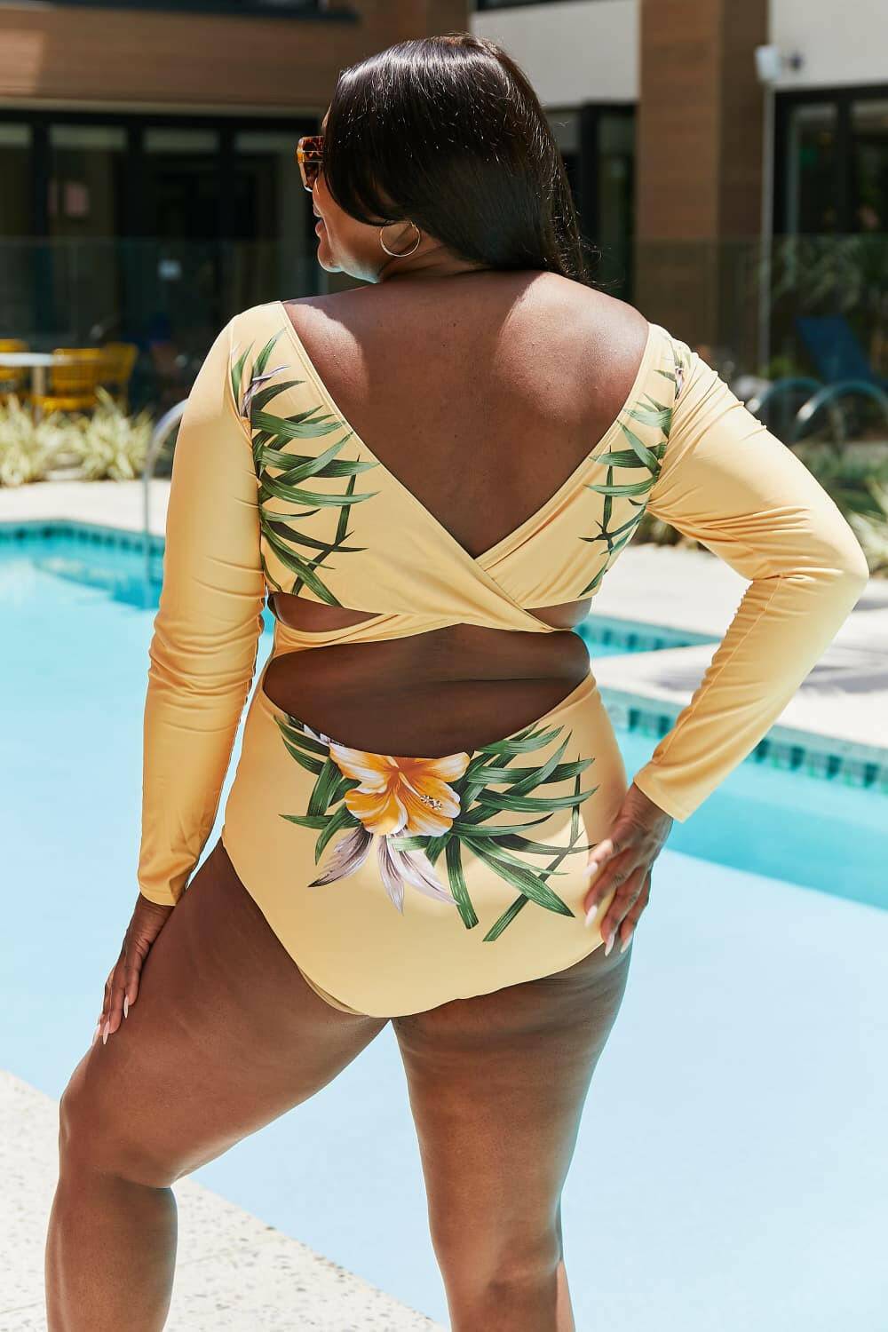 Sun-Kissed Blooms Longsleeve Sun-Blocking SwimsuitUnveil Your Summer Style with the Sun-Kissed Blooms Longsleeve Sun-Blocking Swimsuit
 Step into a world of vibrant elegance with our Sun-Kissed Blooms Longsleeve SunLove Salve Sun-Kissed Blooms Longsleeve Sun-Blocking Swimsuitswimwear