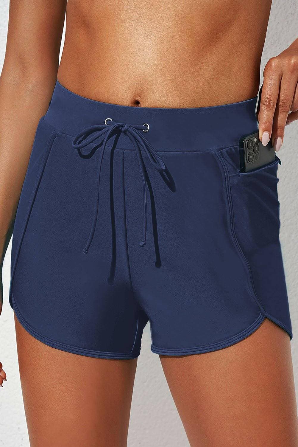 Beach Ready Swim Trunks with Adjustable WaistBeach Ready Swim Trunks with Adjustable Waist
 
 
Adjustable Waist: Achieve the perfect fit with the drawstring waist of these swim trunks.
 
Convenience: Designed wLove Salve Beach Ready Swim Trunksswimwear