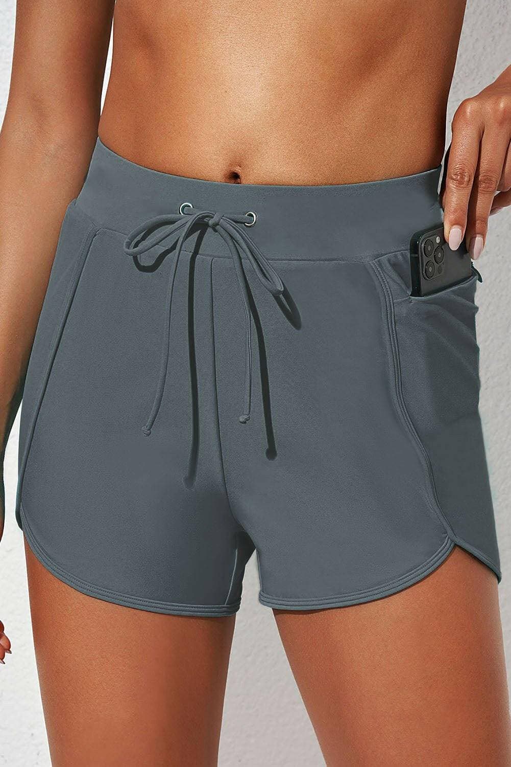 Beach Ready Swim Trunks with Adjustable WaistBeach Ready Swim Trunks with Adjustable Waist
 
 
Adjustable Waist: Achieve the perfect fit with the drawstring waist of these swim trunks.
 
Convenience: Designed wLove Salve Beach Ready Swim Trunksswimwear