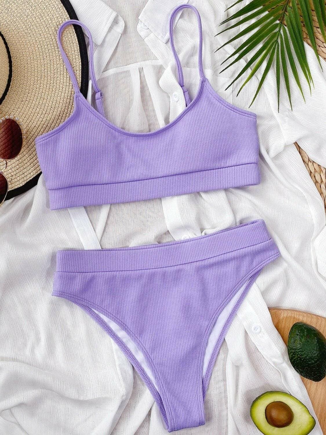 Spaghetti Strap Bikini Set with Scoop NeckUpgrade Your Swimwear Game with our Spaghetti Strap Bikini Set
 
 
Style: Embrace the basic yet chic style of our two-piece bikini set
 
Comfortable Fit: Featuring aLove Salve Spaghetti Strap Bikini Setswimwear