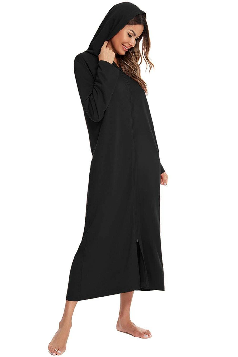 Cozy Zip-Up Nightgown with PocketsCozy Zip-Up Nightgown with Pockets
 Embrace the perfect blend of comfort and style with our Cozy Zip-Up Nightgown featuring convenient pockets.
 
 
Indulge in ComforLove Salve Cozy Zip-swimwear