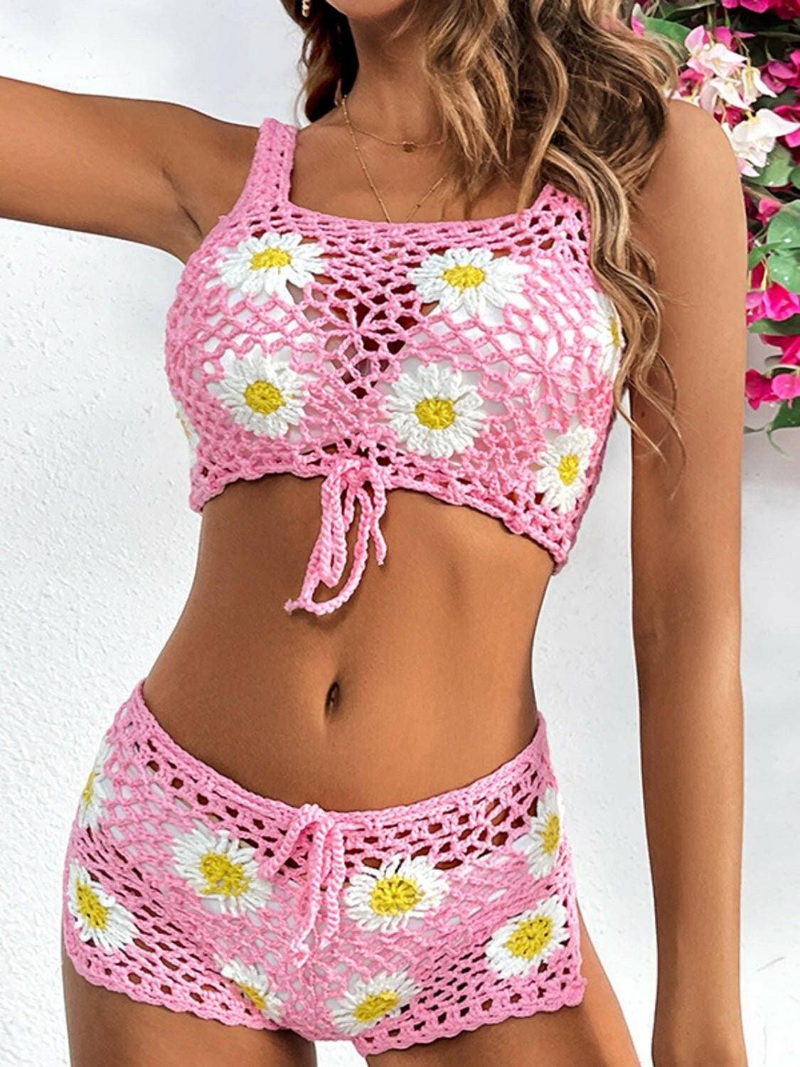 Floral Cutout Strappy Bikini SetFloral Cutout Strappy Bikini Set
 
 
Experience Elegance: Elevate your beach look with the Floral Cutout Strappy Bikini Set
 
Uniquely Stylish: Stand out from the crLove Salve Floral Cutout Strappy Bikini Setswimwear