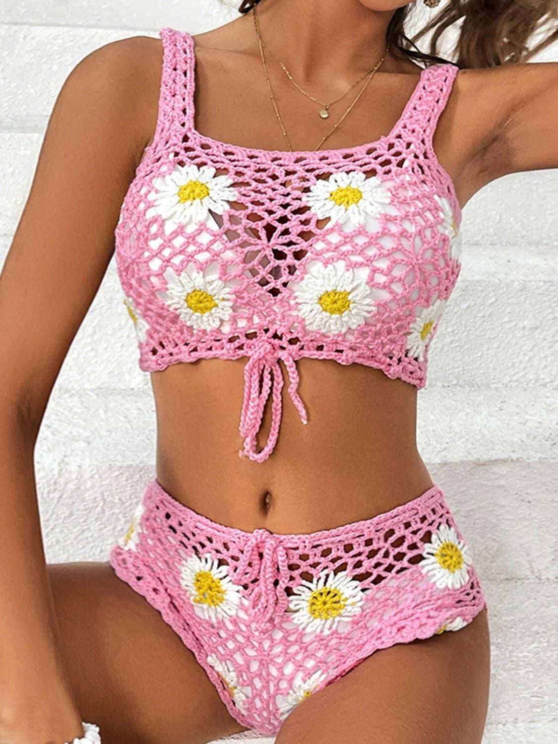 Floral Cutout Strappy Bikini SetFloral Cutout Strappy Bikini Set
 
 
Experience Elegance: Elevate your beach look with the Floral Cutout Strappy Bikini Set
 
Uniquely Stylish: Stand out from the crLove Salve Floral Cutout Strappy Bikini Setswimwear