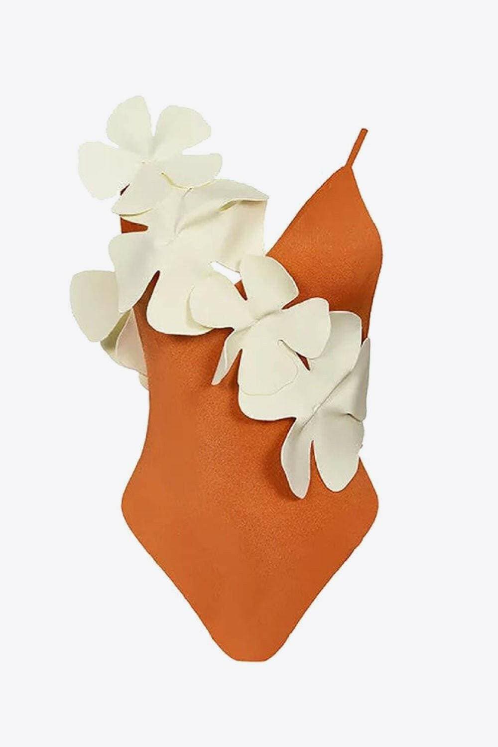 Sophisticated Floral Plunge One-Piece SwimsuitSophisticated Floral Plunge One-Piece Swimsuit
 
 
Top Type: No underwire
 
Chest Pad: Removable padding
 
Pattern Type: Contrast
 
Style: Beach
 
Features: AppliqueLove Salve Sophisticated Floral Plungeswimwear