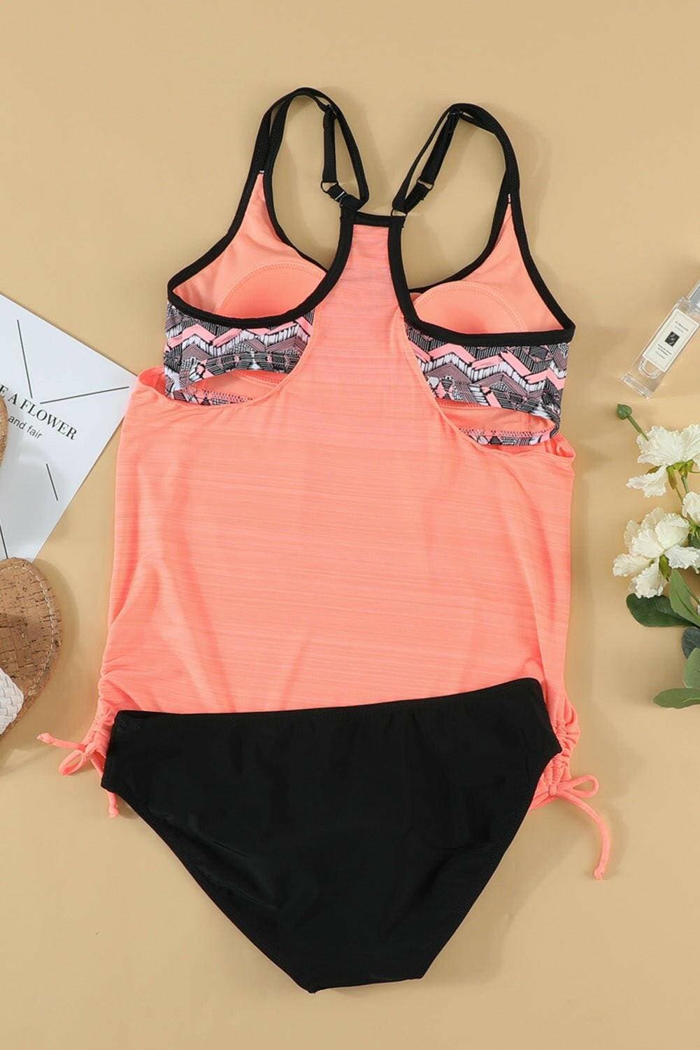 Summer Breeze Two-Piece Swimwear SetUpgrade Your Beach Look with the Summer Breeze Two-Piece Swimwear Set!
 Get ready to make a splash with this stylish and comfortable swimwear set that is perfect forLove Salve -Piece Swimwear Setswimwear