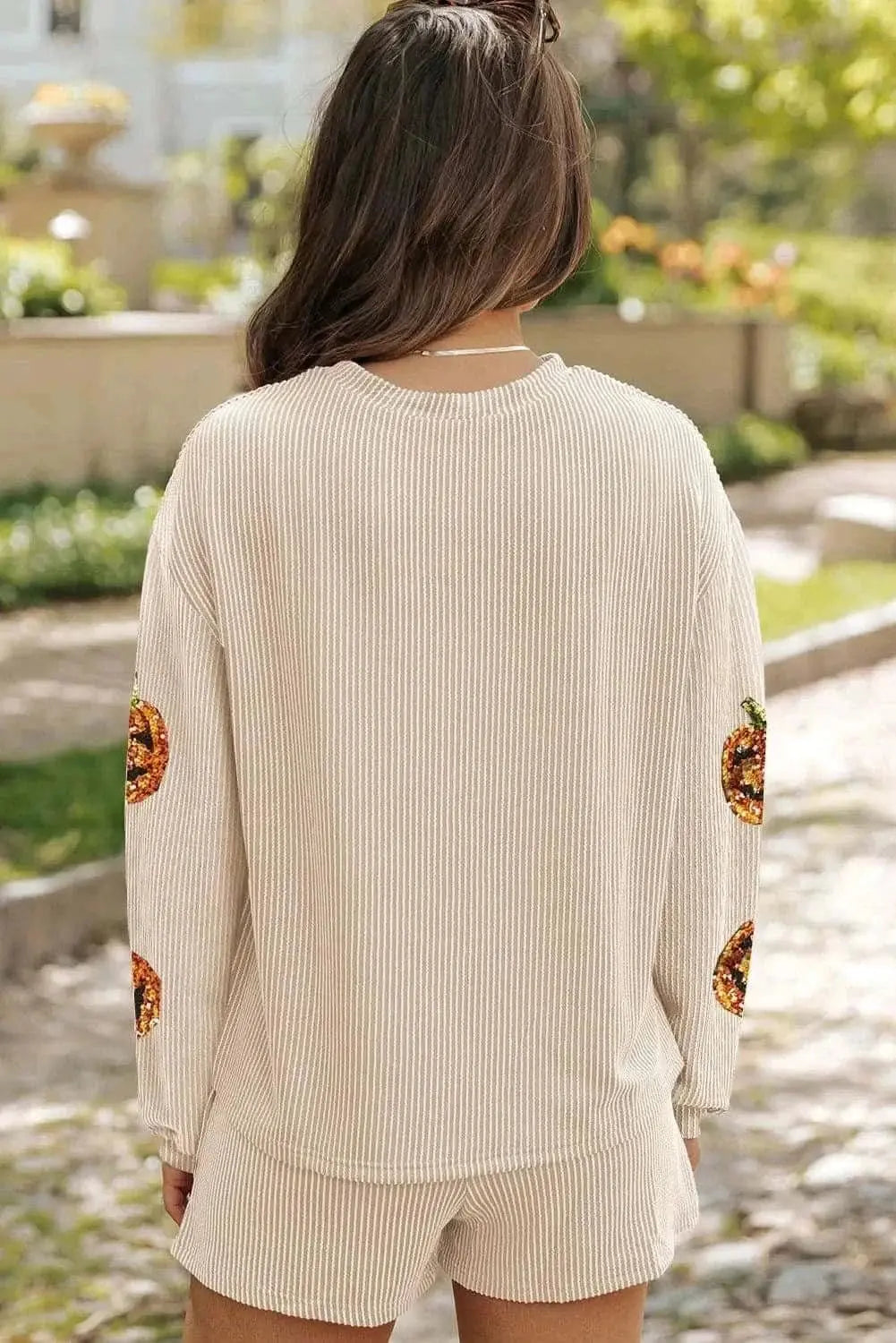 Sparkling sequin pumpkin outfit - Love Salve 