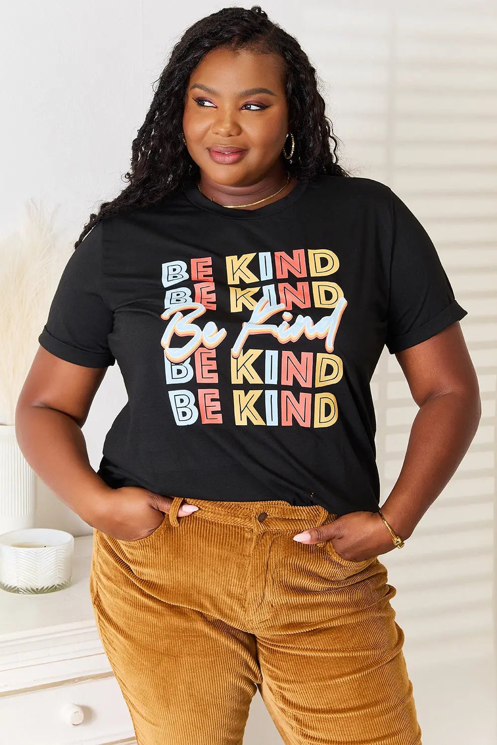 Be kind positivity infusion tee - Love Salve 
