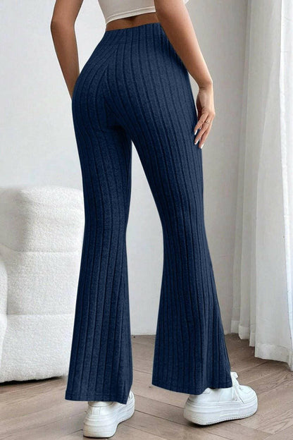 Elevate Your Wardrobe with Ribbed High Waist Flare PantsElevate Your Wardrobe with Ribbed High Waist Flare Pants
 Upgrade your style effortlessly with our Ribbed High Waist Flare Pants, the ultimate versatile piece designLove Salve Ribbed High Waist Flare PantsTIKTOK